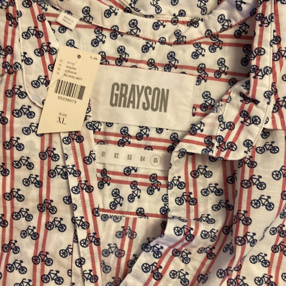 Grayson the Hero button down XLarge NWT - Picture 7 of 7
